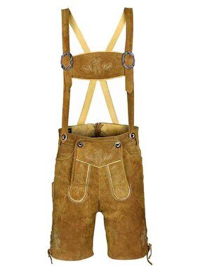Lederhosen Tillich Golden Brown Men Oktoberfest German Costume